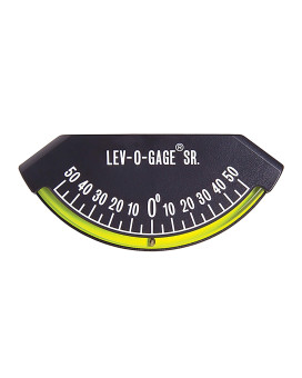 Sun Company Levogage Sr Inclinometer And Tilt Gauge Level For Rv Trailer Camper Or 5Th Wheel Made In Usa Leveling Gaug