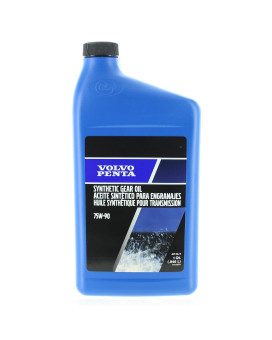 Volvo Penta Gear Oil Synthetic 75W 90 1Quart