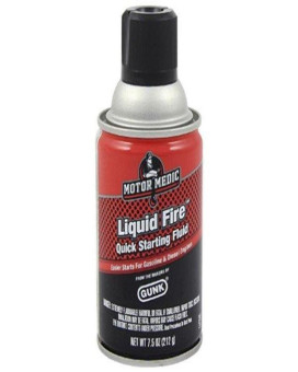 Niteo Motor Medic M3911 Liquid Fire Quick Starting Fluid 75 Oz