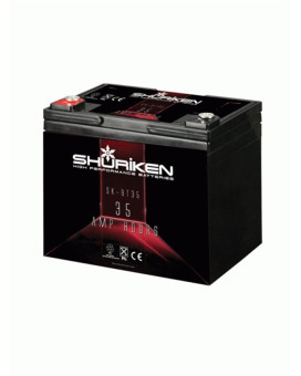 Shuriken Skbt35 12Volt High Performance Agm Power Cell Battery For Systems Up To 800Watts