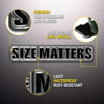 Pilot Automotive Ip246 Size Matters Emblem