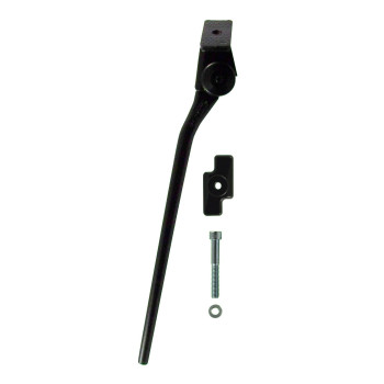 Greenfield Ks2Sb Kickstand With Retro Kit Black 285 Mm For Bikes 22 And Under