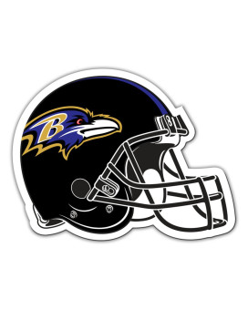 Baltimore Ravens Magnet Car Style 12 Inch Helmet Design Co