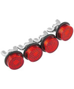 Chris Products Bolton Reflectors Red