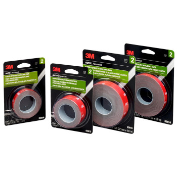 3M Superstrength Molding Tape 12 In X 15 Ft High Strength Doublesided Adhesive Permanently Attaches Side Moldings Trim An