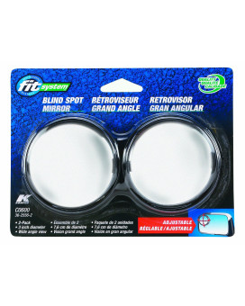 Fit System C0600 Driverpassenger Side Replacement Spot Mirror Pack Of 2