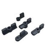 Sea Dog 3241101 Windshield Latch Single Wing 1916 L X 58 H X 18 Tab Lift 1 Pack Black