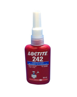 Loctite 242 Threadlocker Blue Liquid 169Oz Bottle