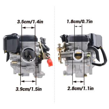 49Cc Scooter Carburetor Gy6 Four Stroke With Jet Upgrades