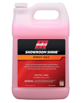 Malco Showroom Shine Spray Car Wax Best Car Wax Spray For Professional Finisheasy To Use Instant Detailer Spraycleans And Wa