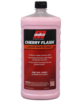 Malco Cherry Flash Automotive Liquid Paste Wax Protect Shine Your Vehicleeasiest Way To Hand Wax Your Carlasting Gloss P