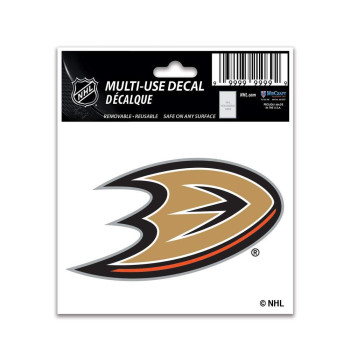 Nhl Anaheim Ducks 3X4 Multi Use Decal One Size Team Color