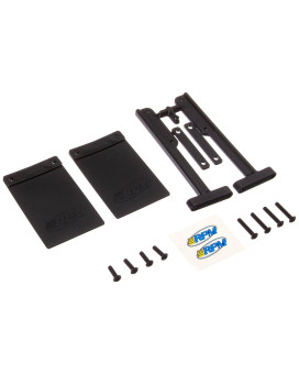 Rpm 81012 Mud Flaps Bumper Slash Black