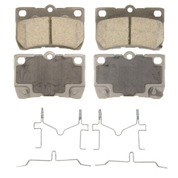 Wagner QC1113 15.54 mm ThermoQuiet Ceramic Brake Pad Set for 2006-2013 Lexus IS250