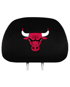 Nba Chicago Bulls Head Rest Covers 2Pack