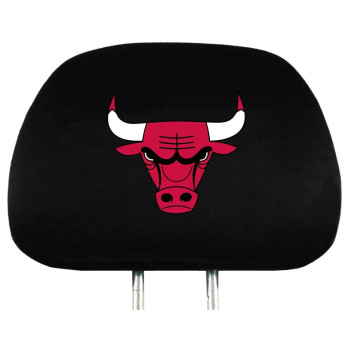 Nba Chicago Bulls Head Rest Covers 2Pack