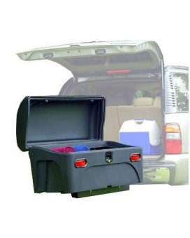 Stowaway Standard Cargo Carrier With Swingaway Frame For 2 Hitch Black