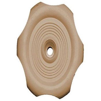 RV Designer H719 1 In. Shaft White Window Knob - Beige