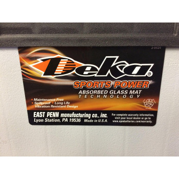 Deka Sports Power Etx18L Battery