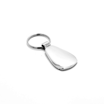 Automotive Gold Kckmus Ford Mustang Tear Drop Keychain Black