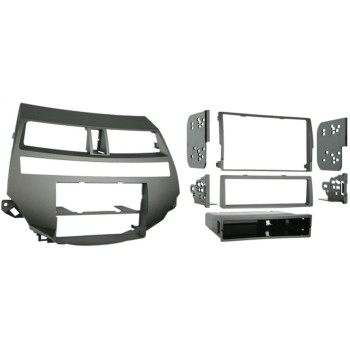 Metra 997875T Singledouble Din Installation Kit For 20082009 Honda Accord Vehicles With Dual Zone Climate Control Taupe