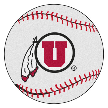 Fanmats Utah Utes Baseballshaped Mat