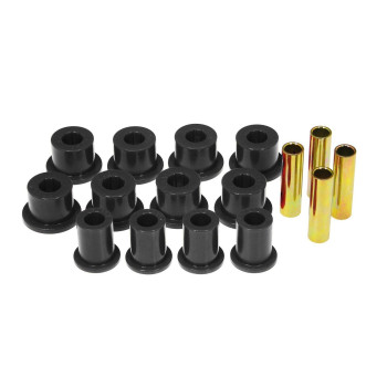 Prothane 181006Bl Black Rear Spring Eye And Shackle Bushing Kit