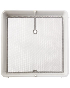 Hengs 90106C1 Roof Vent Screen Frame 14 X 14 White