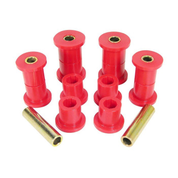 Prothane 11005 Red Front Spring Eye And Shackle Bushing Kit For Cj5 Cj6 Cj7 Cj8 And Yj