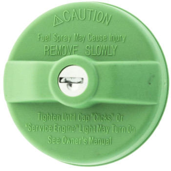 Stant Diesel Only Locking Fuel Cap Green