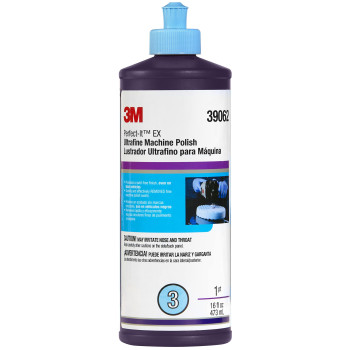 Perfectit 3M Ex Ultrafine Machine Polish 39062 1 Pt16 Fl Oz473 Ml