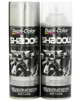 Duplicolor Eshd10007 Shadow Chrome Blackout Coating 1 Kit 11 Ounce Pack Of 1