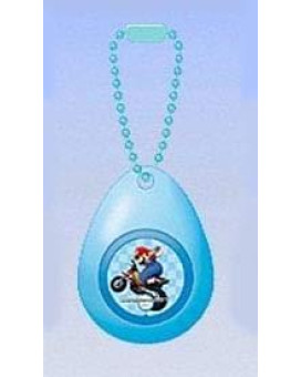 Banpresto Super Mario Mario Motorcycle Mini Sound Drop Swing Clip On Keychain