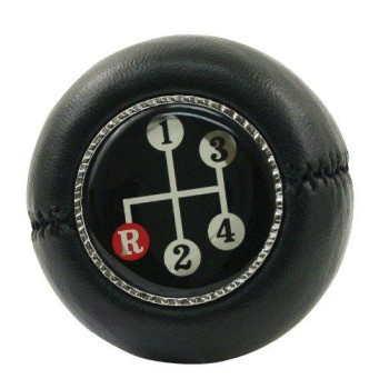 Shift Knob With Gear Pattern Fits 7 10 12Mm Thread Brown Compatible With Dune Buggy