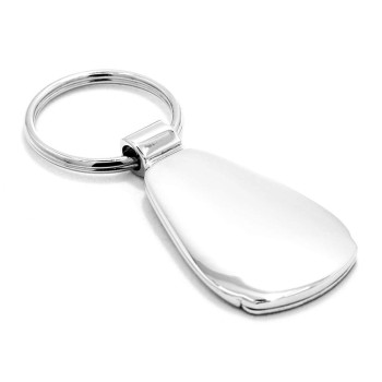 Automotive Gold Tear Drop Metal Key Ring For Ford Edge Black