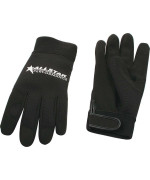 Allstar Performance ALL99941 Crew Gloves Black - Large