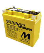 Motobatt Mbtx20U 12V 21 Amp 280Cca Factory Activated Maintenance Free Quadflex Agm Battery