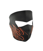 Zanheadgear Full Mask Neoprene Orange Flame