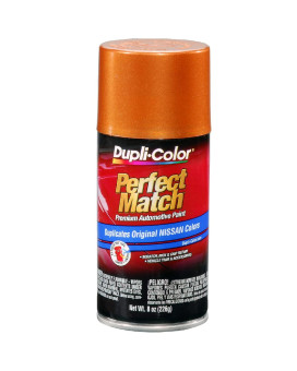 Duplicolor Ebns05037 Perfect Match Automotive Spray Paint Nissan Orange Mist Metallic 0148 Oz Aerosol Can