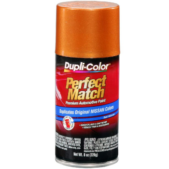 Duplicolor Ebns05037 Perfect Match Automotive Spray Paint Nissan Orange Mist Metallic 0148 Oz Aerosol Can