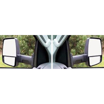 Velvac 715937 2020 XG Left Mirror Head&44; Black