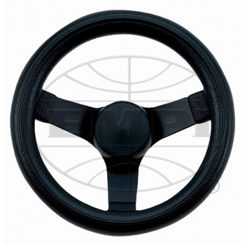 Steering Wheel 10 Diameter 2 Dish 3 Spoke 3 Bolt Compatible With Dune Buggy