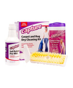 Capture Carpet Total Care Kit 100 Home Couch And Upholstery Car Rug Dogs Cats Pet Carpet Cleaner Solution Strength Odor