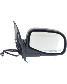 Kool Vue Passenger Side Power Nonheated Mirror For Ford Explorer 19952001 Without Puddle Lamp Textured