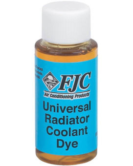 Fjc 4926 Universal Radiator Coolant Dye 1 Oz