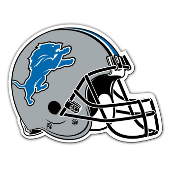 Detroit Lions Magnet Car Style 8 Inch Helmet Design Co