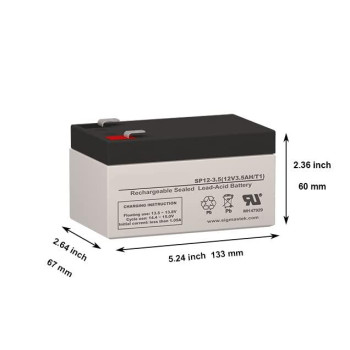 Long Batteries Wp312 Replacement Rhino Battery Electronics