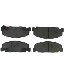 Stoptech 30902730 Sport Brake Pads With Shims And Hardware Black