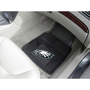 Fan Mats 8771 NFL - Philadelphia Eagles 17 x 27 Heavy Duty Vinyl Car Mat Set