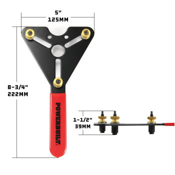 Powerbuilt Ac Clutch Holding Tool Service Car Air Conditioner Clutch Adjustable Pin Nonslip Grip Handle Vehicle Repair 64